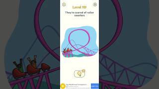 Dop2 Theyre scared of roller coasters🎡😱 level119 games shorts gaming gameplay trending [upl. by Drusi]