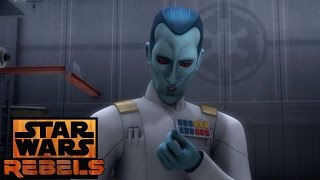 Star Wars Rebels Grand Admiral Thrawn Is a Psychopathy Full Scene [upl. by Vtarj999]