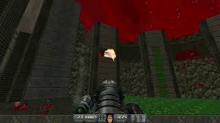 Doom With Mods Back to Saturn X E1 Map 17 Navigating Flood Regions [upl. by Qifar]