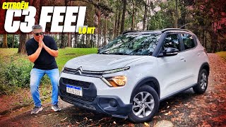 Citroën C3 10  CONFIÁVEL O POPULAR MAIS BARATO DO BRASIL TEM MOTOR FIAT MELHOR QUE KWID E MOBI [upl. by Kenta452]