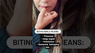 If You Also Have This Habit Of Bitting Nails Then Must This Video badhabits astrology shorts [upl. by Reisinger586]