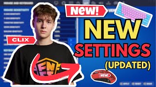 Clixs NEW Fortnite CHAPTER 5 SEASON 3 Settings Easy Wins [upl. by Eceinaj]