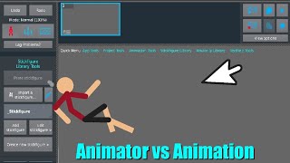 Animator vs Animation  Stick Nodes Pro [upl. by Ayaros]