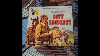 Disney Davy Crockett 1971 book on record [upl. by Samala910]