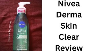 Nivea Derma Skin Clear Wash Gel Review [upl. by Ais]