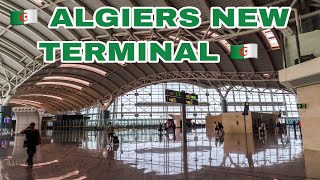 Algiers New Airport Terminal  General Overview [upl. by Lirbij770]