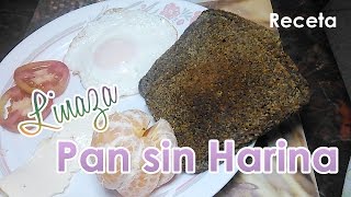 Pan de Linaza  Sin Harina  Receta Microondas [upl. by Hanus]