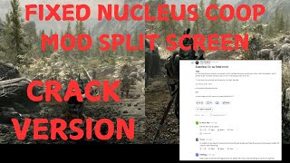 Nucleus Co op split screen Elden Ring Fix error nucleus mod bla bla version [upl. by Mclyman]