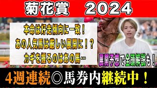 【菊花賞2024 予想】ダノンデサイルやアーバンシックが激突！展開予想で本命を発表！ [upl. by Nwahsuq]