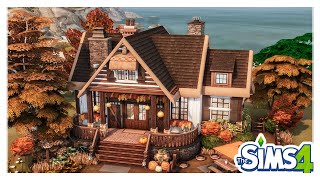 Perfect Autumnal Home 🍂  The Sims 4 Speed Build NO CC FREE DOWNLOAD belair manor thesims4 [upl. by Tenney215]