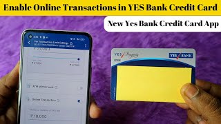 Yes Bank Credit Card Activate Kaise Kare  Yes Bank Credit Card Activation [upl. by Ecinev251]