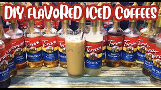 Refreshing Flavored ICED COFFEE Recipe [upl. by Merwyn20]