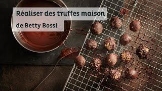 Réaliser des truffes maison  Trucs amp astuces de Betty Bossi avec Lindt EXCELLENCE [upl. by Bellis]