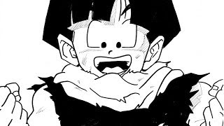 No953 HOW TO DRAW KID GOHAN 孫悟飯 [upl. by Ehsom]