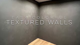 Fast and Easy Modern Textured Wall Finish [upl. by Gerstner647]