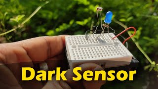 How to make simple dark sensor using c945 transistor [upl. by Libbey]