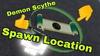 Demon scythe spawn location shindo life [upl. by Akerboom]