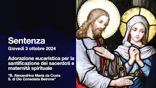 P Giorgio Maria Faré  Sentenza quotB Alexandrina Maria da Costa  Sdi Dio Consolata Betronequot [upl. by Lovett22]