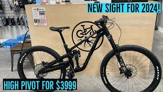 2024 Norco Sight A2 Quick Look at Norcos New High Pivot quotAll Mountainquot Mountain Bike [upl. by Bartholomeo]