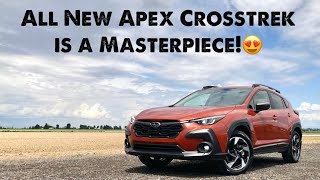 2024 Subaru Crosstrek LIMITED Review and 060 Sun Blazed Orange [upl. by Wurster]