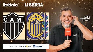 ATLÉTICO X ROSARIO CENTRALARG AO VIVO NA ITATIAIA  REACT DA LIBERTADORES [upl. by Draillih]