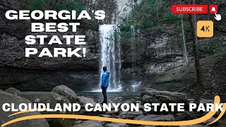 Cloudland Canyon State Park in 4k 2023  Best Georgia State Parks  Georgia Hikes  Georgia Views [upl. by Reivaz]