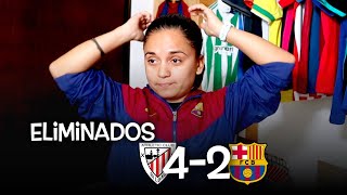 Reacción ATHLETIC de BILBAO vs BARCELONA 42 ELIMINADOS  Dúo Dinámico [upl. by Greg313]