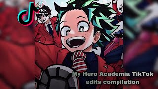 My Hero Academia TikTok edits compilation  BNHA 44 [upl. by Pratt]