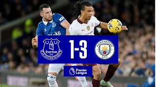 PREMIER LEAGUE HIGHLIGHTS EVERTON 13 MANCHESTER CITY [upl. by Rosalind3]