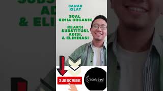 Jawab Cepat Soal Reaksi Substitusi Adisi amp Eliminasi  Kimia Organik  Organic Chemistry shorts [upl. by Atteirneh188]