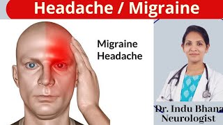 माइग्रेन सिरदर्द क्यों होता है ।Migraine Headache Headacheeadache Migraine Treatment [upl. by Airda]