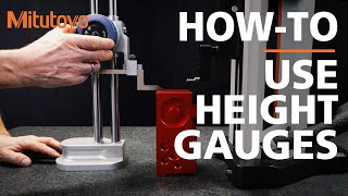 HowTo Perform Measurements Correctly  Mitutoyo Double Column Height Gauges [upl. by Ethbun]