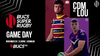 BUCS Super Rugby  29th November 2023  Cardiff Met v Loughborough [upl. by Stelmach]