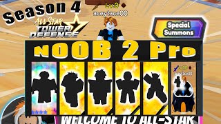 Noob To Pro S4 PT1  Units Obtained Special Summons  Roblox All Star Tower Defense [upl. by Eynobe]