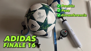 USAR CORRECTAMENTE TUS BALONES PROFESIONALES  ADIDAS FINALE16 [upl. by Wales959]