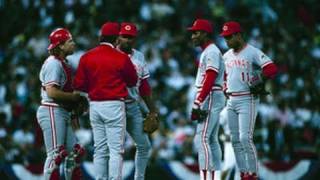 1990 World Series Game 4 Reds  Athletics [upl. by Nojed883]