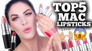 TOP 5 MAC LIPSTICKS FOR EVERY SKIN TONE [upl. by Notserk]