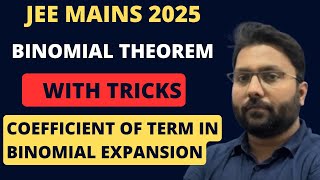 Binomial theorem  coefficient of term independent of x  coefficient of term in binomial expansion [upl. by Sine]