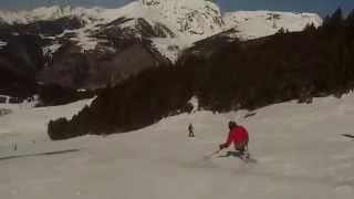 AndorreGrandvalira handiskiski assis noire enfin le panneau [upl. by Ploss]