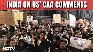 USA On CAA  India On US CAA Remarks quotMisplaced Misinformed Unwarrantedquot [upl. by Lipps]