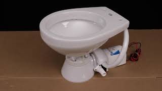 SEAFLO 12v 24v Electric Conversion Marine Toilet [upl. by Alyks]