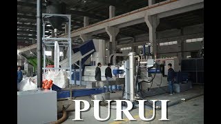 HDPE Extrusion Pellets Making Machine and PP Pelletizing [upl. by Halima]