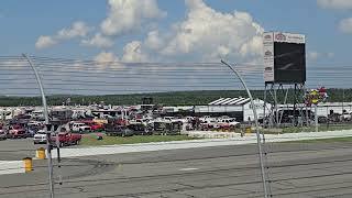 NASCAR Pocono 2024 Start and Lap 1 [upl. by Acnairb]