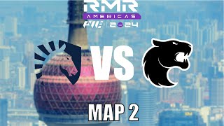 Liquid vs FURIA  map2 Dust2  Americas RMR Perfect World Shanghai Major 2024 [upl. by Tattan279]