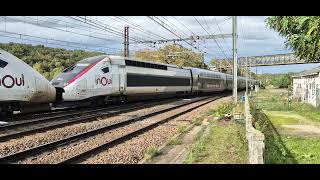 TGV InOui 841  859  12 Octobre 2024  SaintBenoît [upl. by Kauppi]