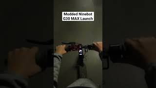 MODDED NINEBOT MAX G30 ACCELERATION shorts [upl. by Avivah]