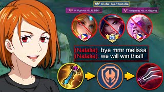 MELISSA vs TOP GLOBAL amp PHILIPPINES PLAYERS  HARD GAME  WHO WILL WIN [upl. by Aynotahs256]