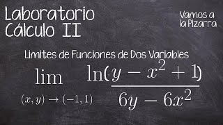 Limite Funcion de Dos variables Logaritmo cambio de Variable [upl. by Mike293]