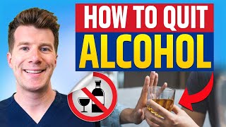 6 steps to STOP or CUT DOWN drinking ALCOHOL  Doctors Guide [upl. by Bach]