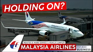 A Big Comeback · MALAYSIA AIRLINES 737 Business Class 🇲🇾 Kuala Lumpur ✈ Bangkok 🇹🇭 Basic But Good [upl. by March]